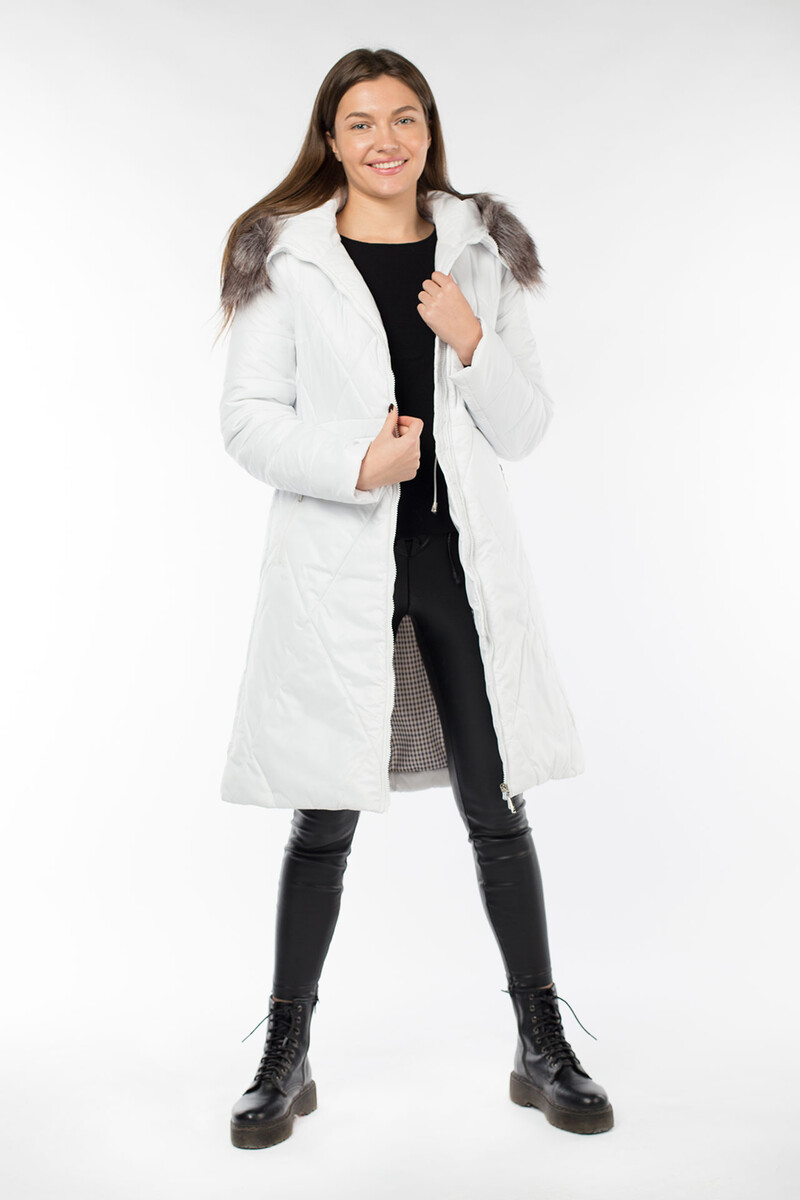 Куртка зимняя (синтепон 300) EL PODIO, размер 44, цвет белый 07181368 - фото 2