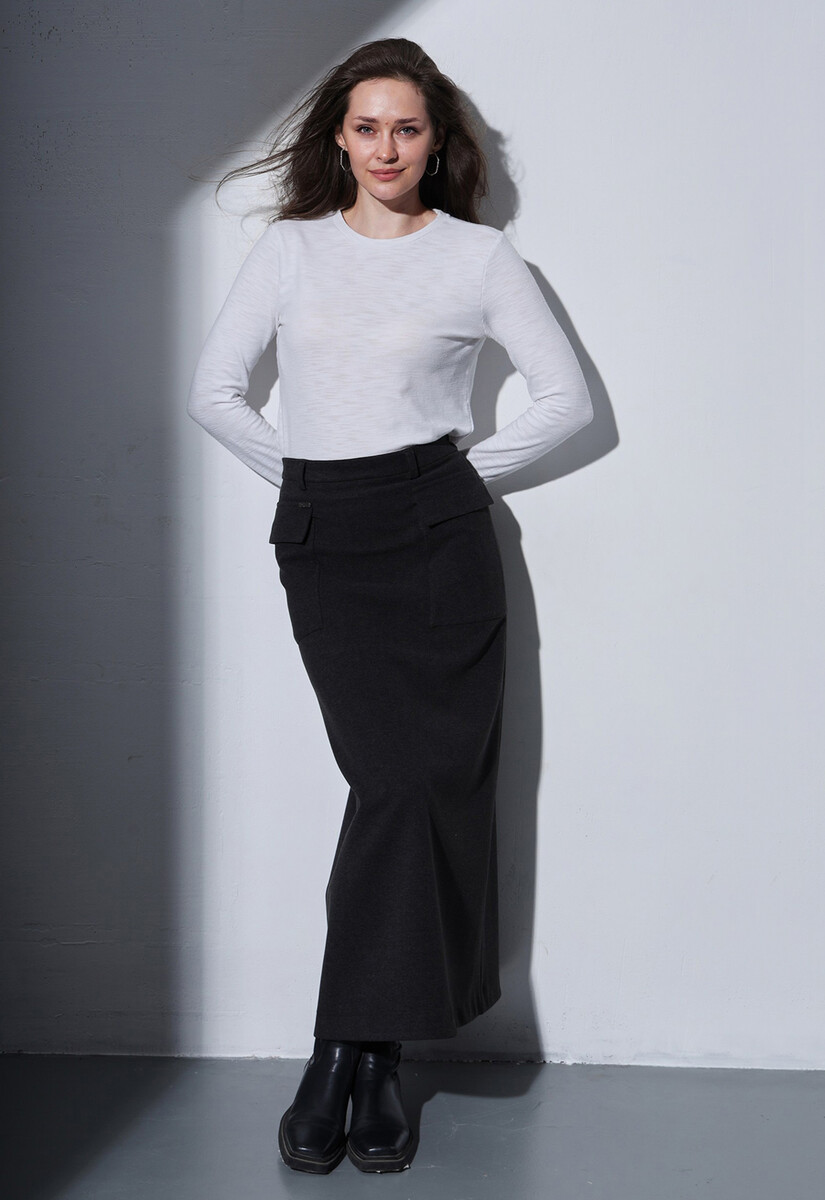 Юбка Dimma Fashion Studio, размер 42, цвет серый 07183069 - фото 2