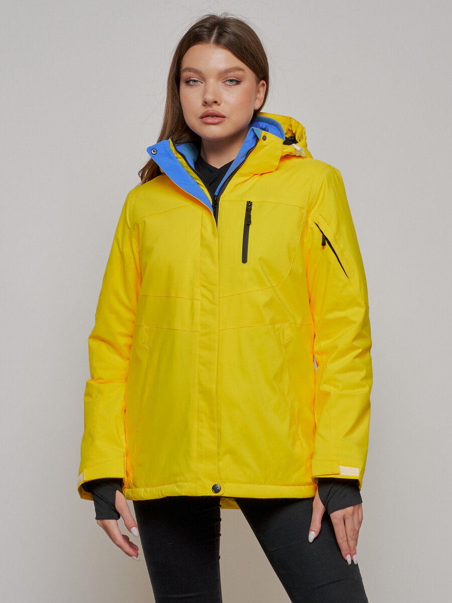 Куртка CHUNMAI, размер 42, цвет желтый