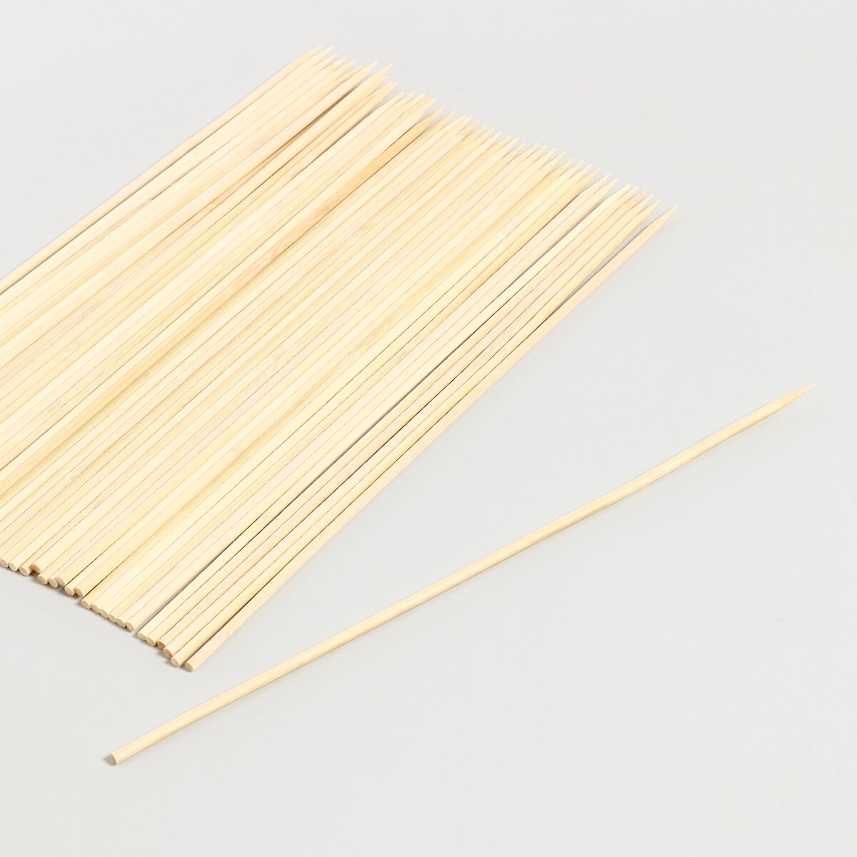 Набор деревянных палочек для декора 50 шт 2х9х30 см