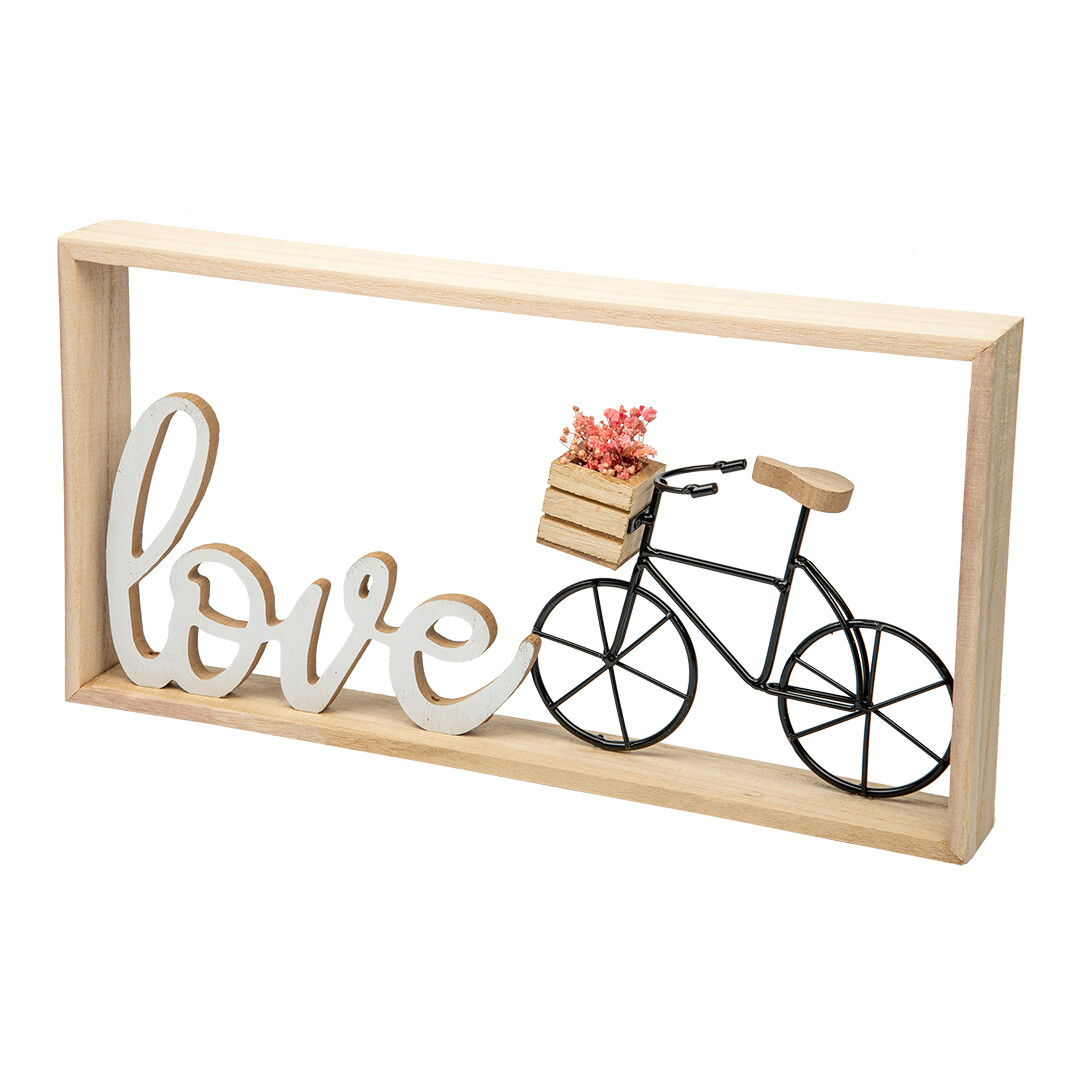 Декор для стен велосипед любви девочка из стен