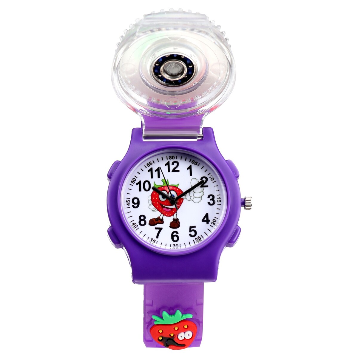 Часы наручные детские, No brand, цвет фиолетовый 07255767 - фото 1
