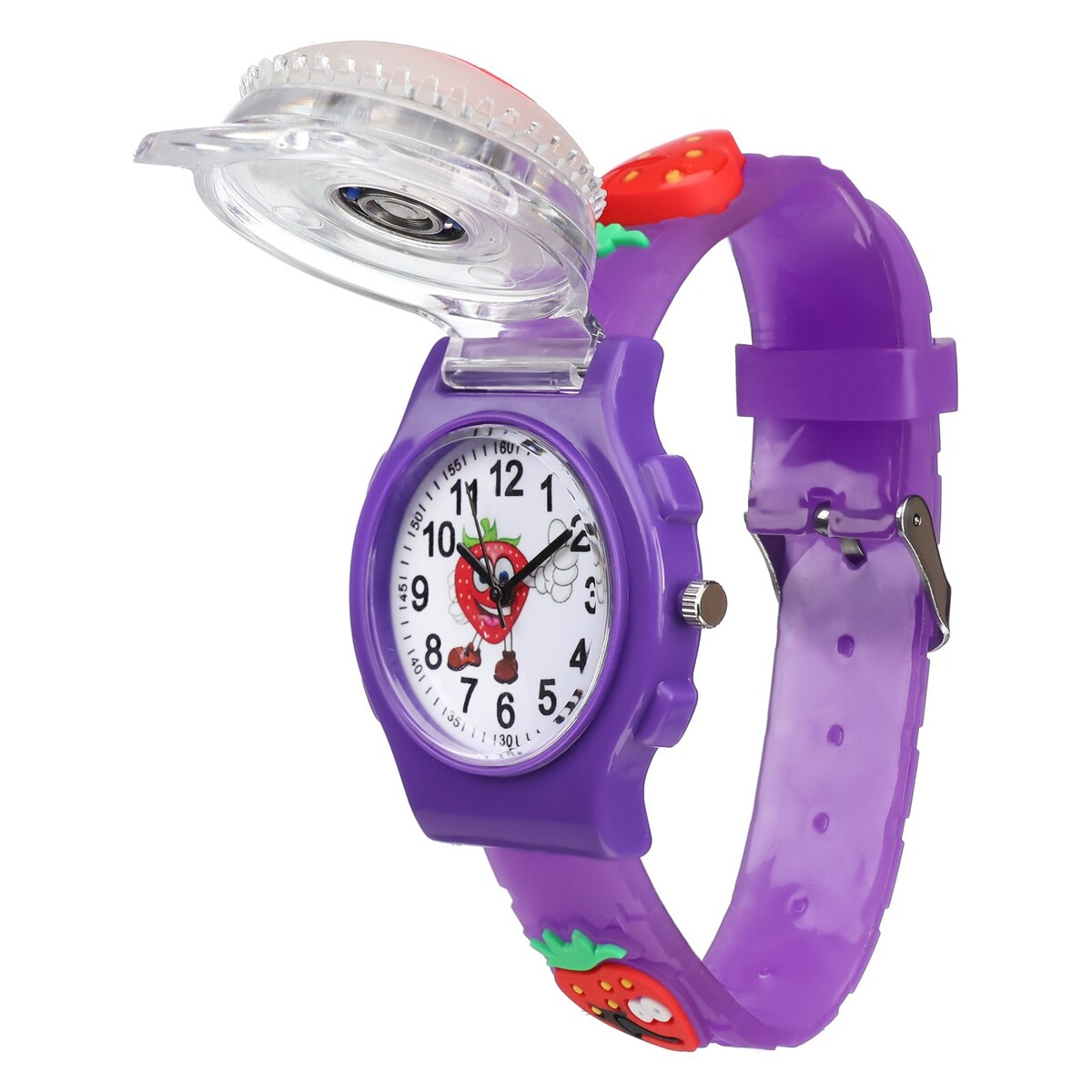 Часы наручные детские, No brand, цвет фиолетовый 07255767 - фото 3