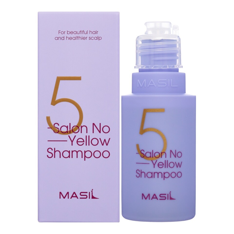 Тонирующий шампунь для осветленных волос против желтизны 50мл шампунь для увеличения объема волос с пробиотиками 50мл