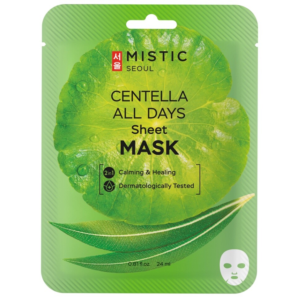 Тканевая маска для лица с экстрактом цeнтеллы азиатской