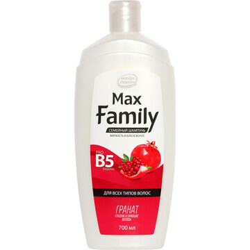 Семейный шампунь "MaxFamily" для всех ти