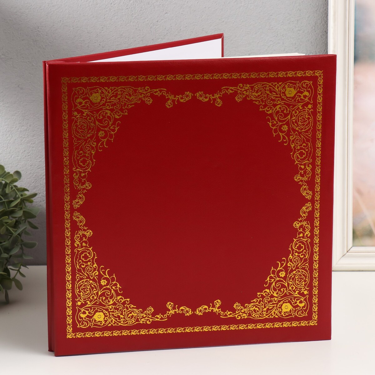 Фотоальбом магнитный 20 листов фотоальбом традиционный на 30 листов 29х32см красный