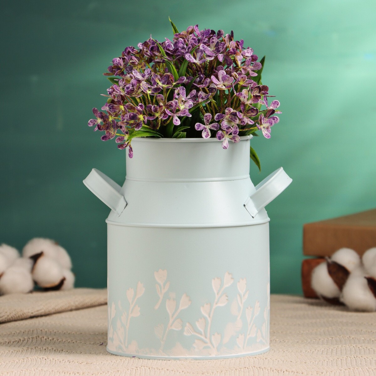 Кашпо - ваза ваза 24 см сrystalex голубой