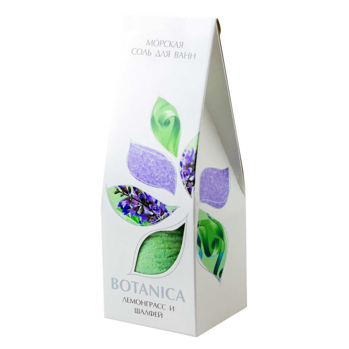 

Соль для ванн botanica лемонграсс и шалфей, 700 г