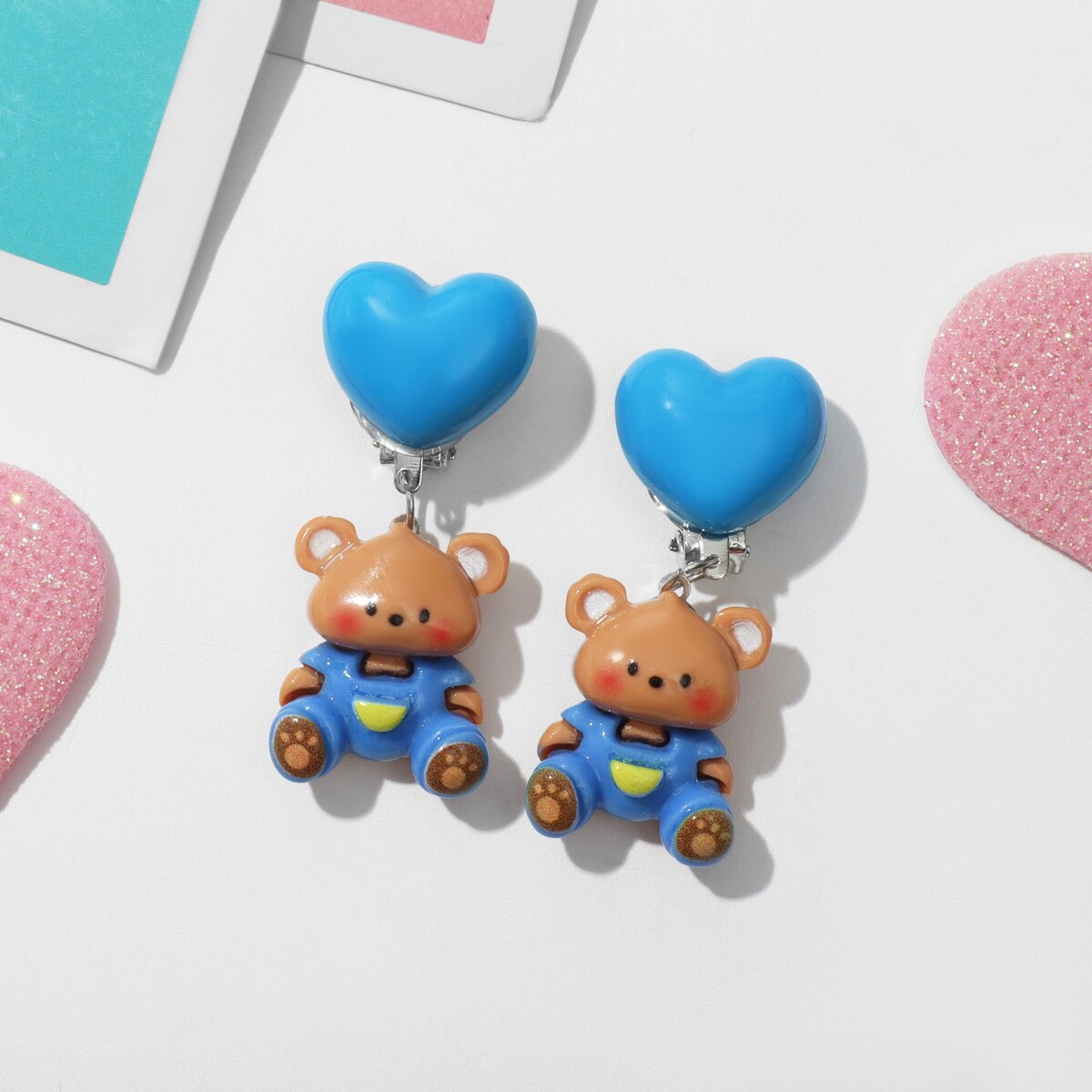 

Клипсы детские, Разноцветный