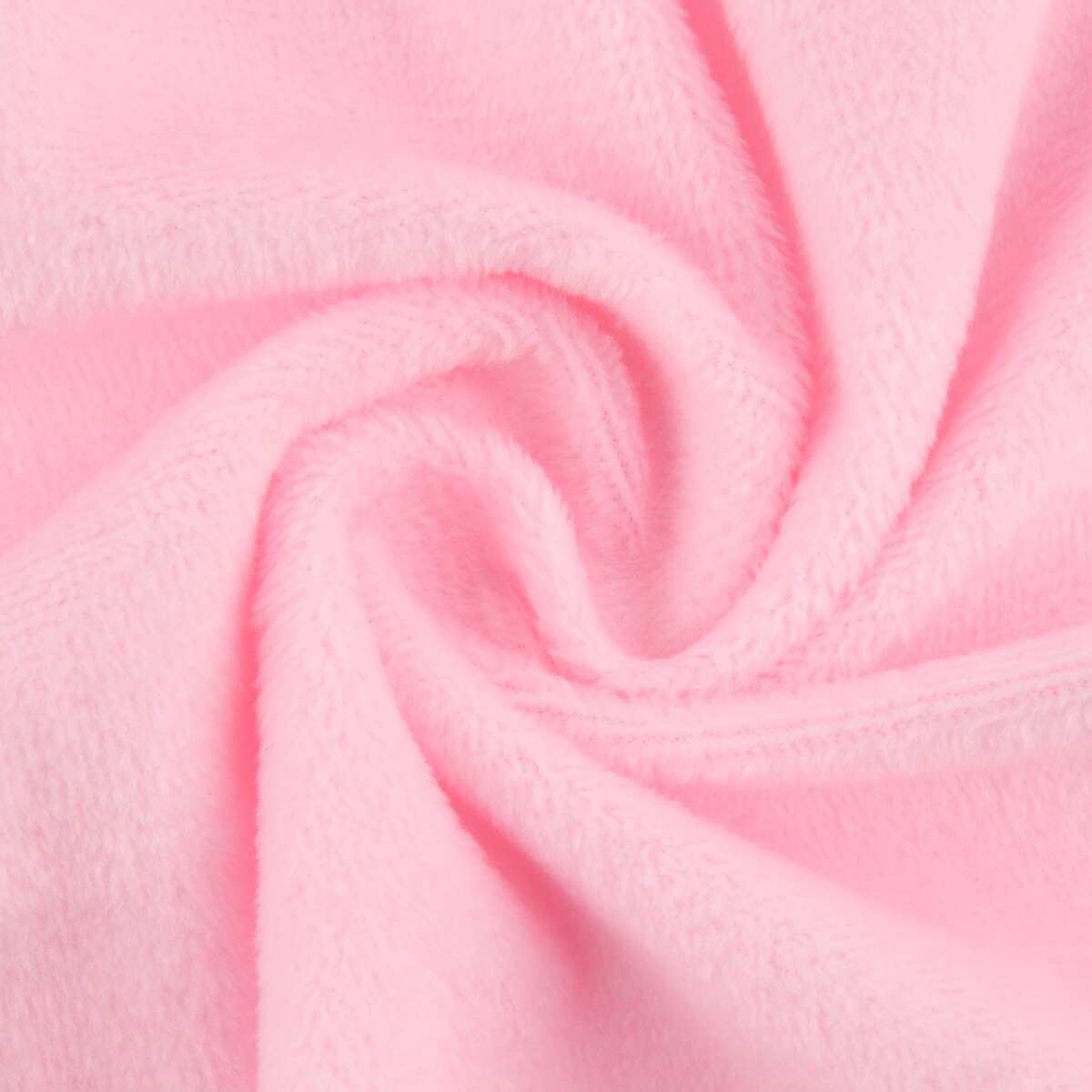 Лоскут плюш, 50 × 50 см, 220 г/м, цвет светло-розовый №57 лоскут плюш на трикотажной основе красный снежинки 100 150см 100% п э 10060277
