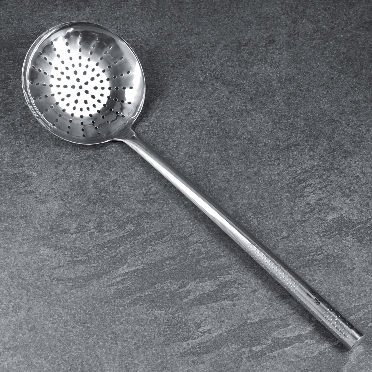 Шумовка для казана узбекская 58см, диаметр 17см, мет ручка салатник luminarc лотусия блэк p7065 17см