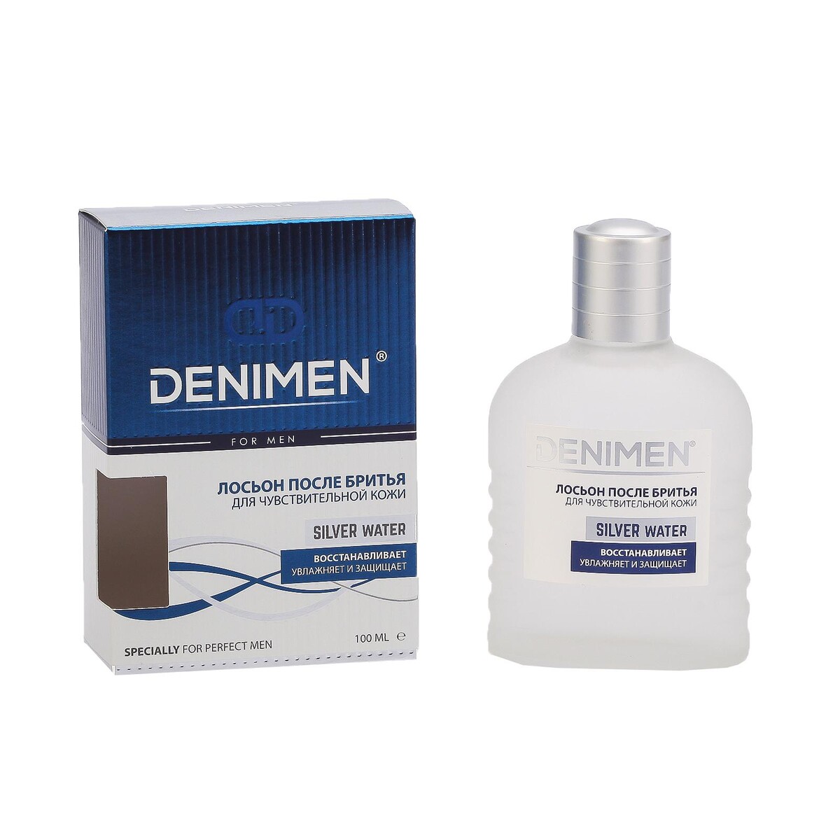 

Лосьон после бритья denimen silver water,100 мл