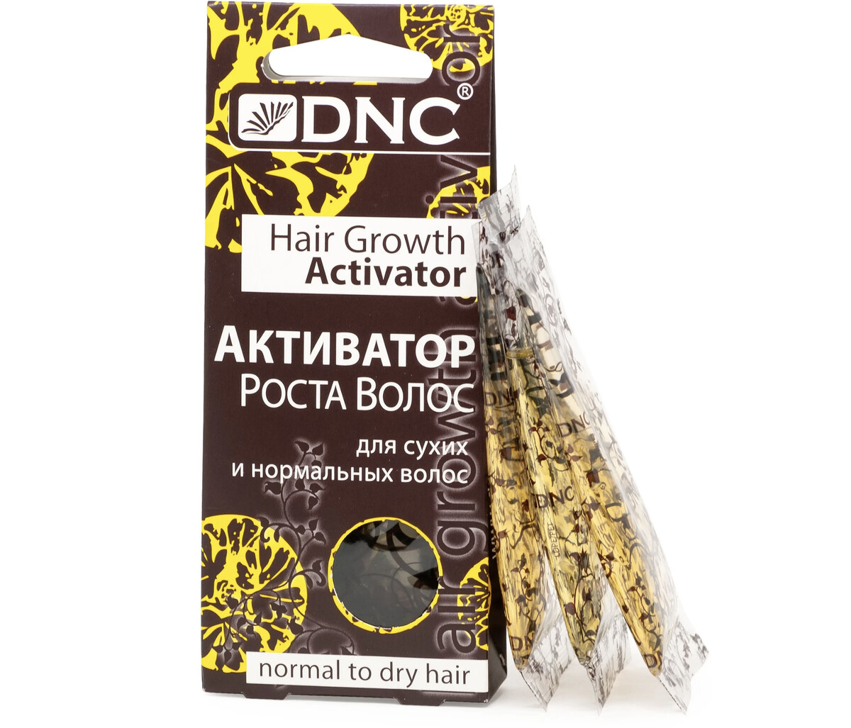 Активатор роста 3х15 мл. (dnc) fresh splash шампунь активатор для ускорения роста волос 400 мл