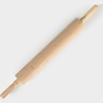 Скалка adelica, с вращающейся ручкой, 60