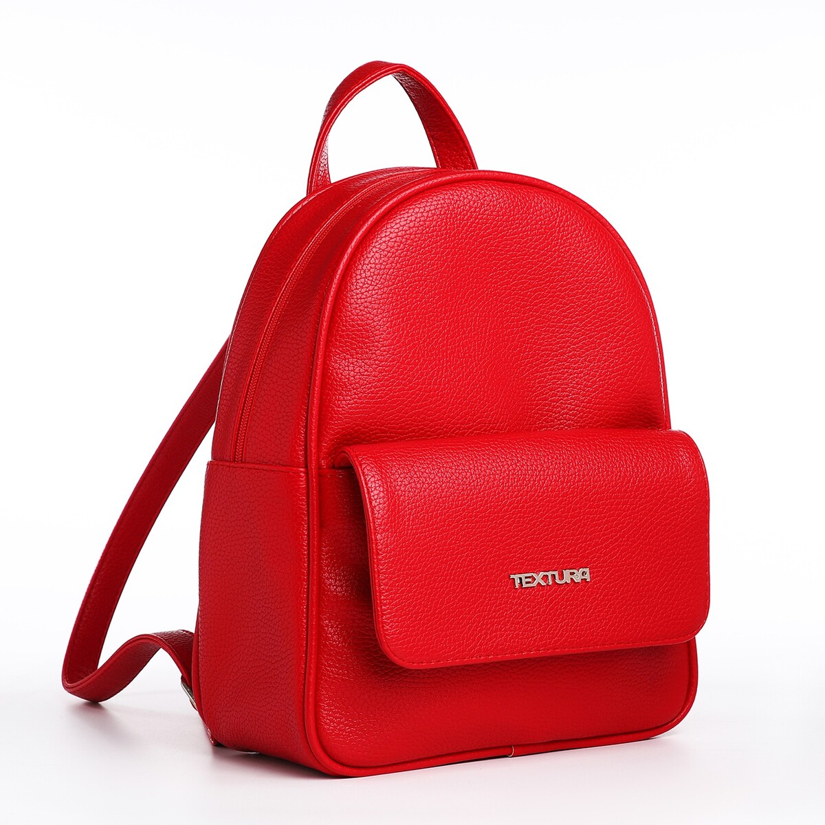 Рюкзак женский городской, textura, цвет красный
