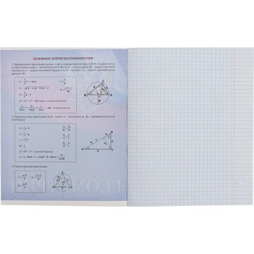 Тетрадь предметная 48 листов в клетку ca
