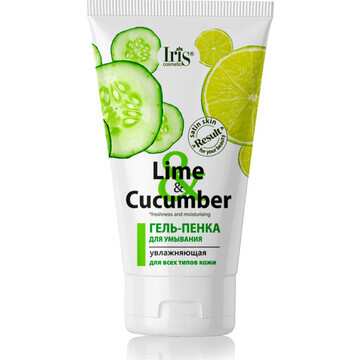 Гель-пенка для умывания Lime&Cucumber