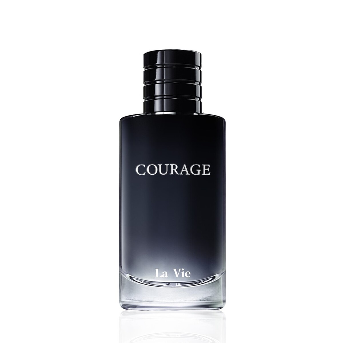 Парфюмерная вода для мужчин «courage» черная однотонная майка борцовка в рубчик для мужчин