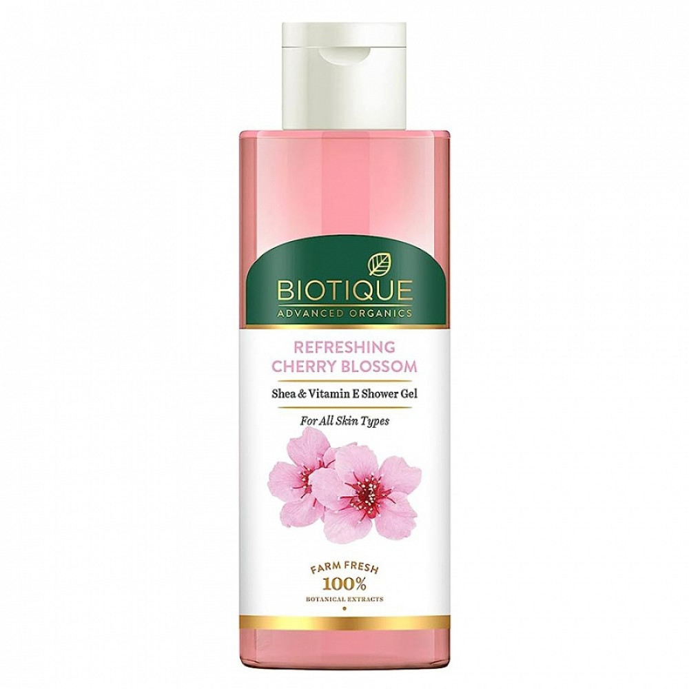 

Восстанавливающий гель для душа с вишневым цветком, маслом ши и витамином Е