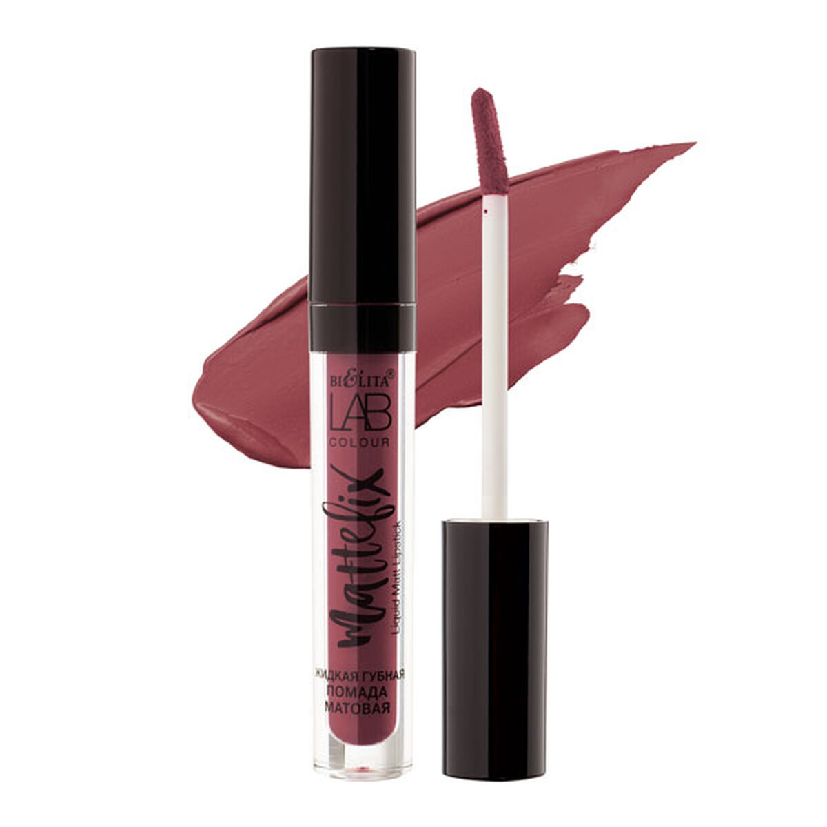 

Помада для губ lab colour mattefix тон, Розовый