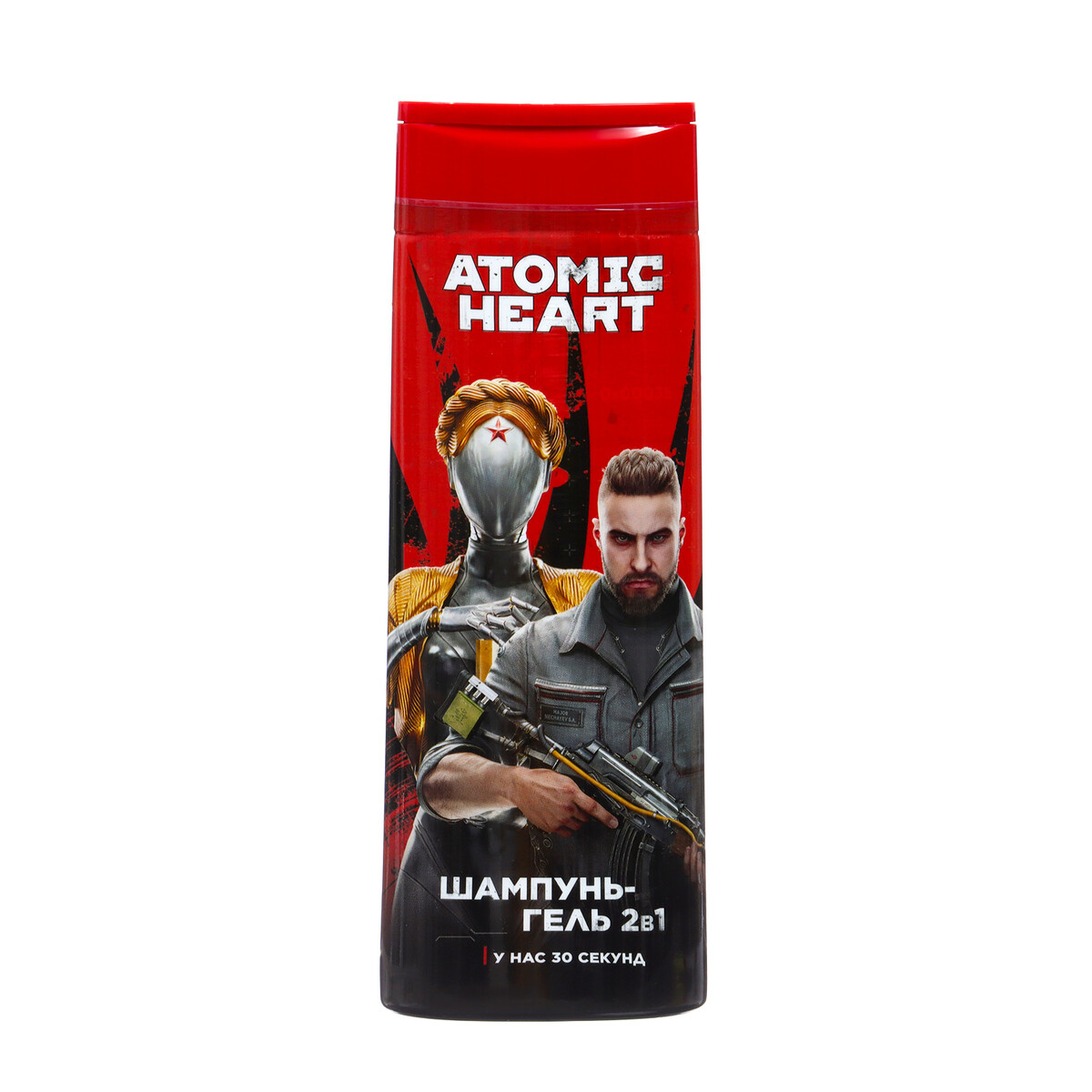 

Шампунь-гель мужской atomic heart 2в1 освежающий, 400 мл