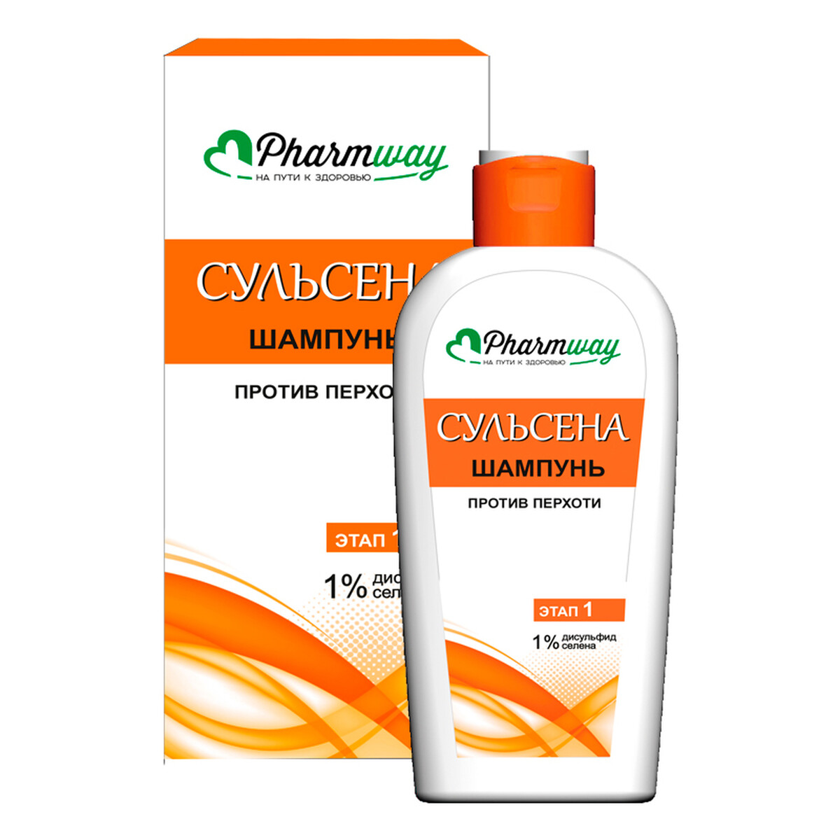 

Шампунь для волос Pharmway Сульсена, Прозрачный