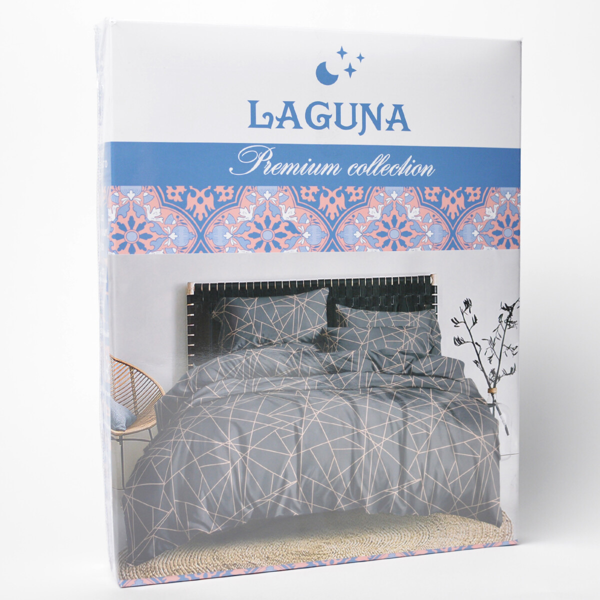 фото Постельное белье 2/0 спальный с евро простыней laguna