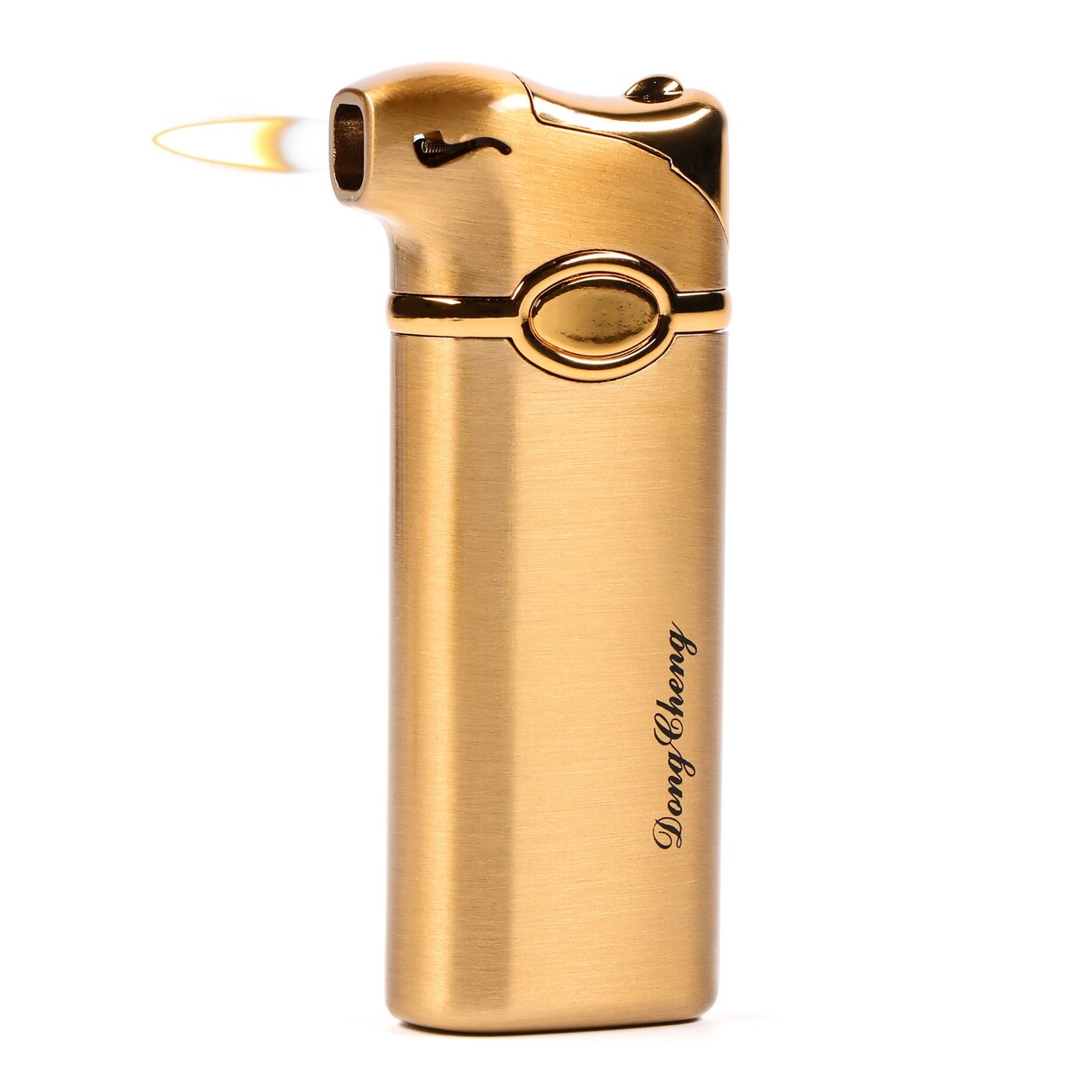 Зажигалка газовая для трубок No brand, цвет золотистый 07519870 - фото 1
