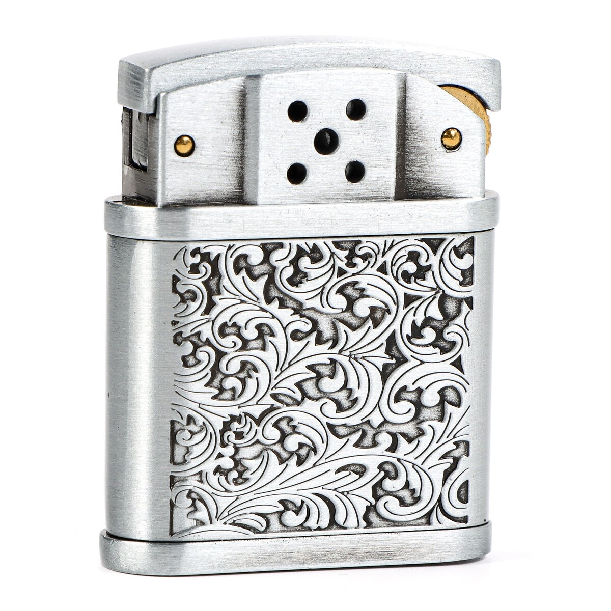 

Зажигалка бензиновая, Серебристый