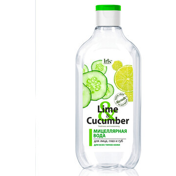 Мицеллярная вода Lime&Cucumber лица