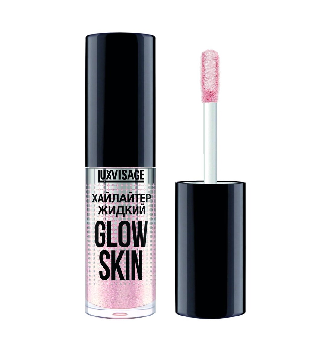 

Хайлайтер жидкий glow skin тон 10, Розовый