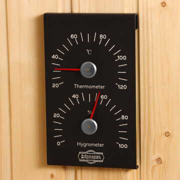 Термометр-гигрометр,19,7х12х1,8 см v-t01