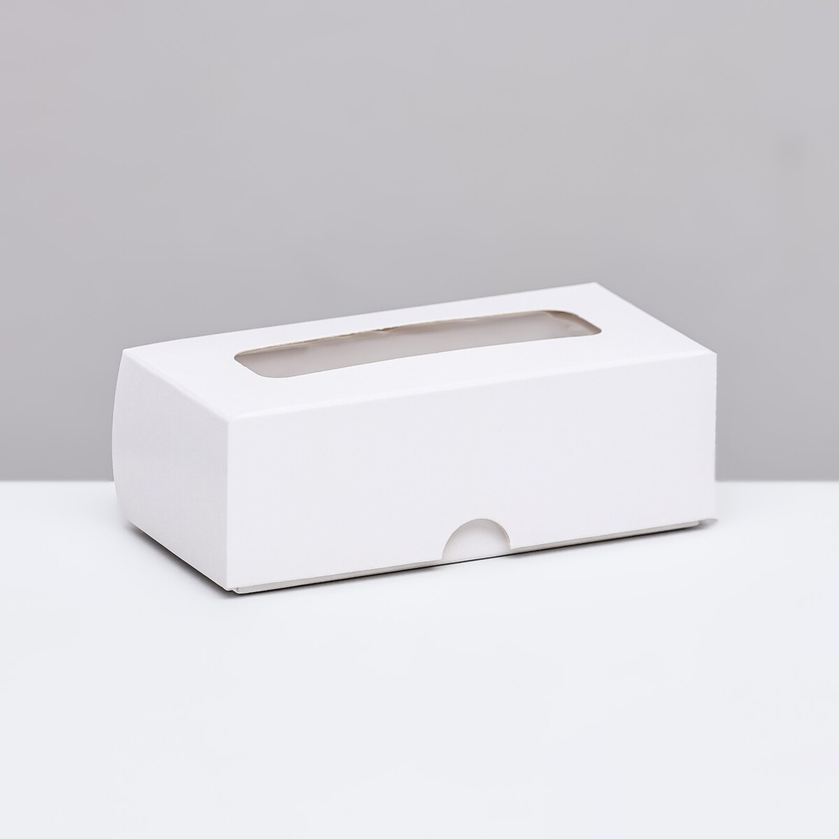 Коробка складная под 2 конфеты, белая, 5 х 10,5 х 3,5 см коробка под 4 конфеты