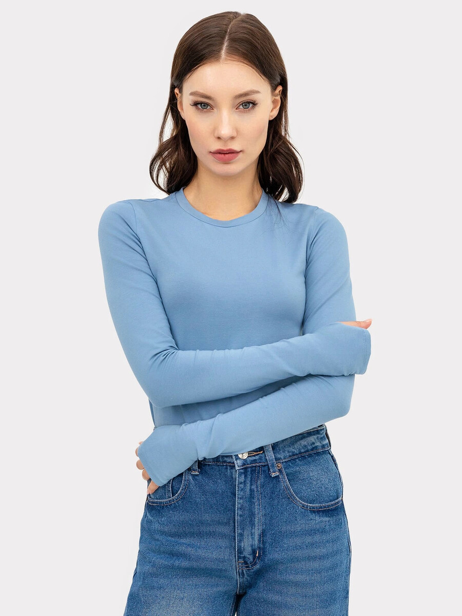 

Джемпер женский в синем цвете, Синий