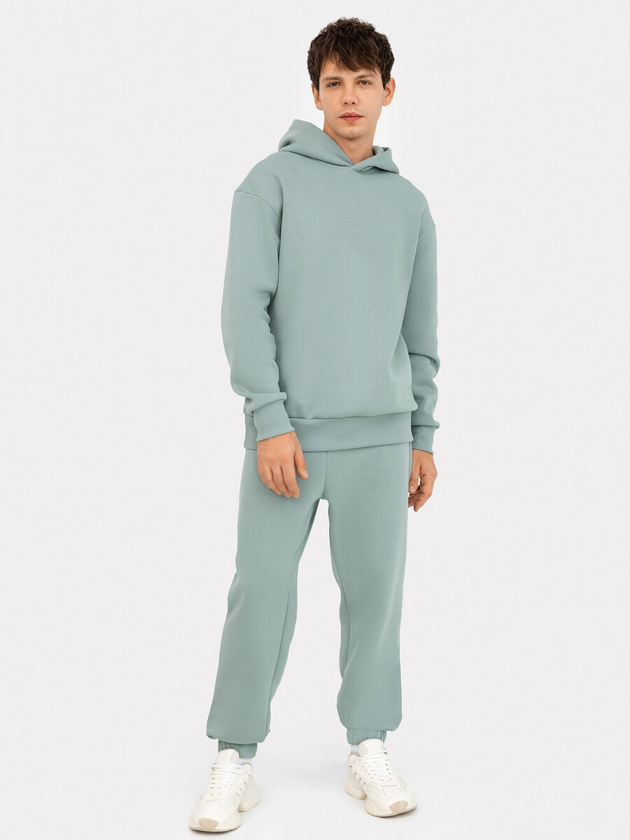Комплект мужской (худи, брюки) Mark Formelle, размер 50, цвет серо -зеленый 07622550 - фото 2