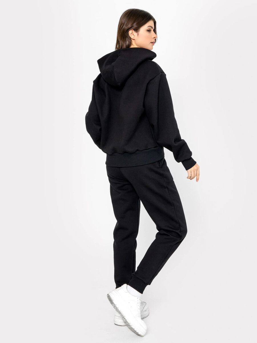 Комплект женский (худи, брюки) Mark Formelle, цвет черный 07622842 - фото 4