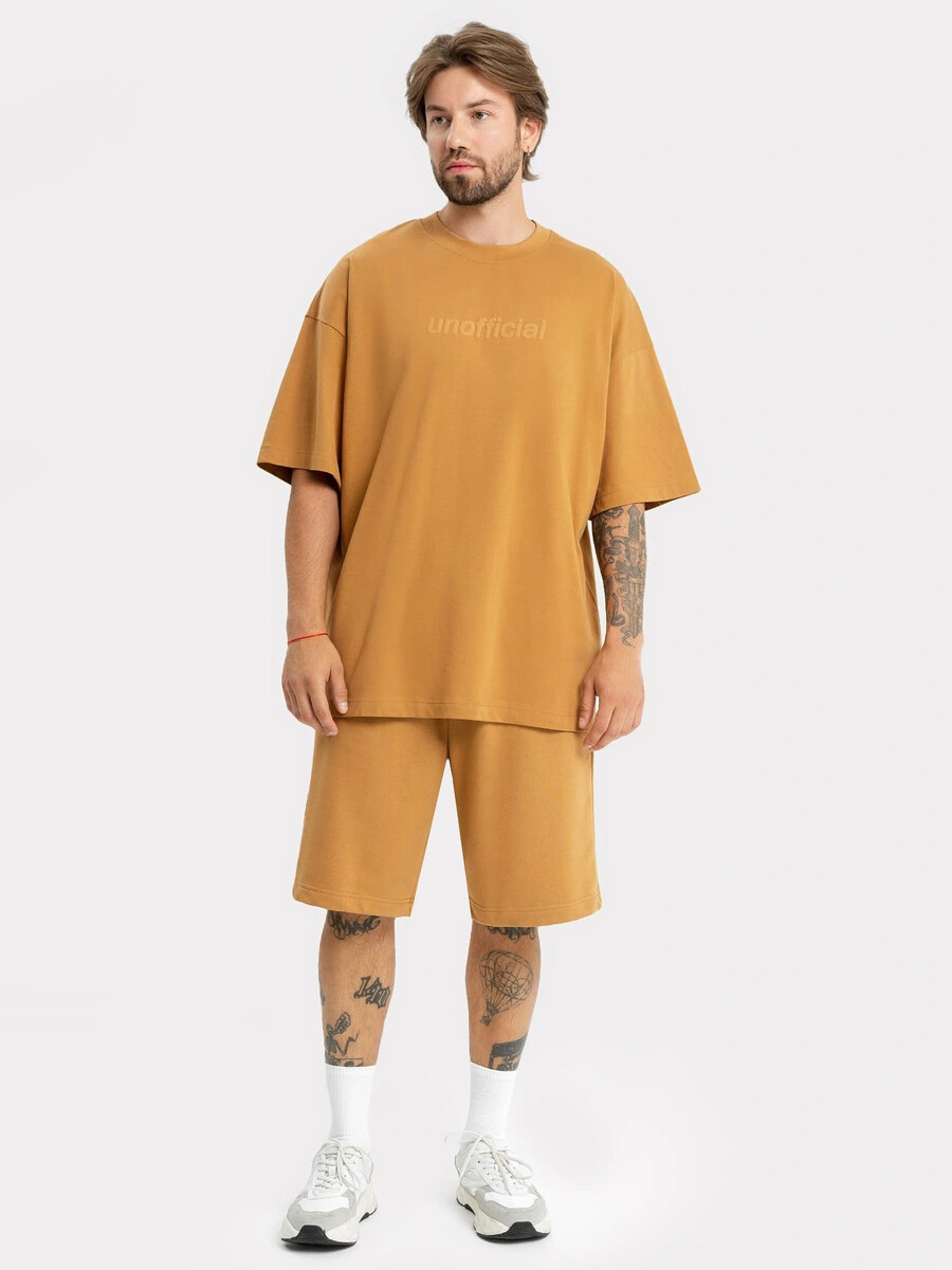 Комплект мужской (футболка, шорты) свитшот мужской в серо мятном е с печатью