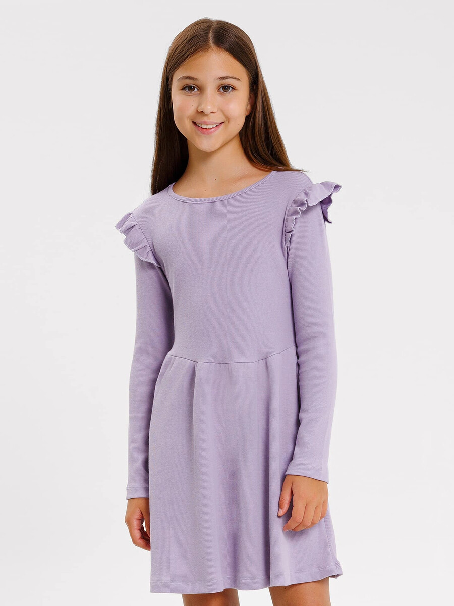 Платье для девочек в фиолетовом оттенке