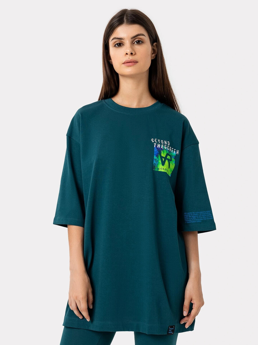 Футболка женская в зеленом оттенке футболка женская в салатовом оттенке