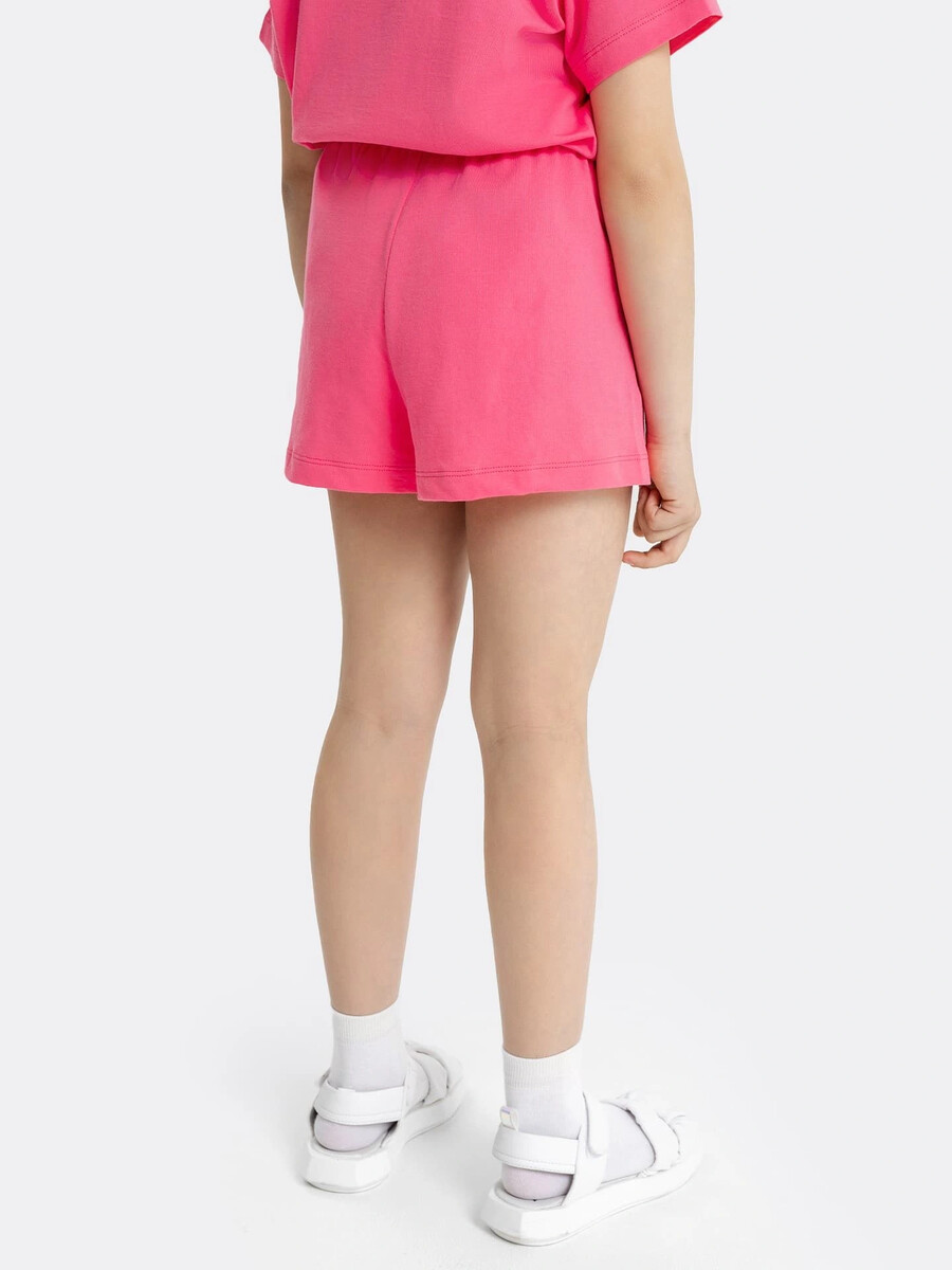 фото Шорты для девочек розового цвета со шнуровкой mark formelle