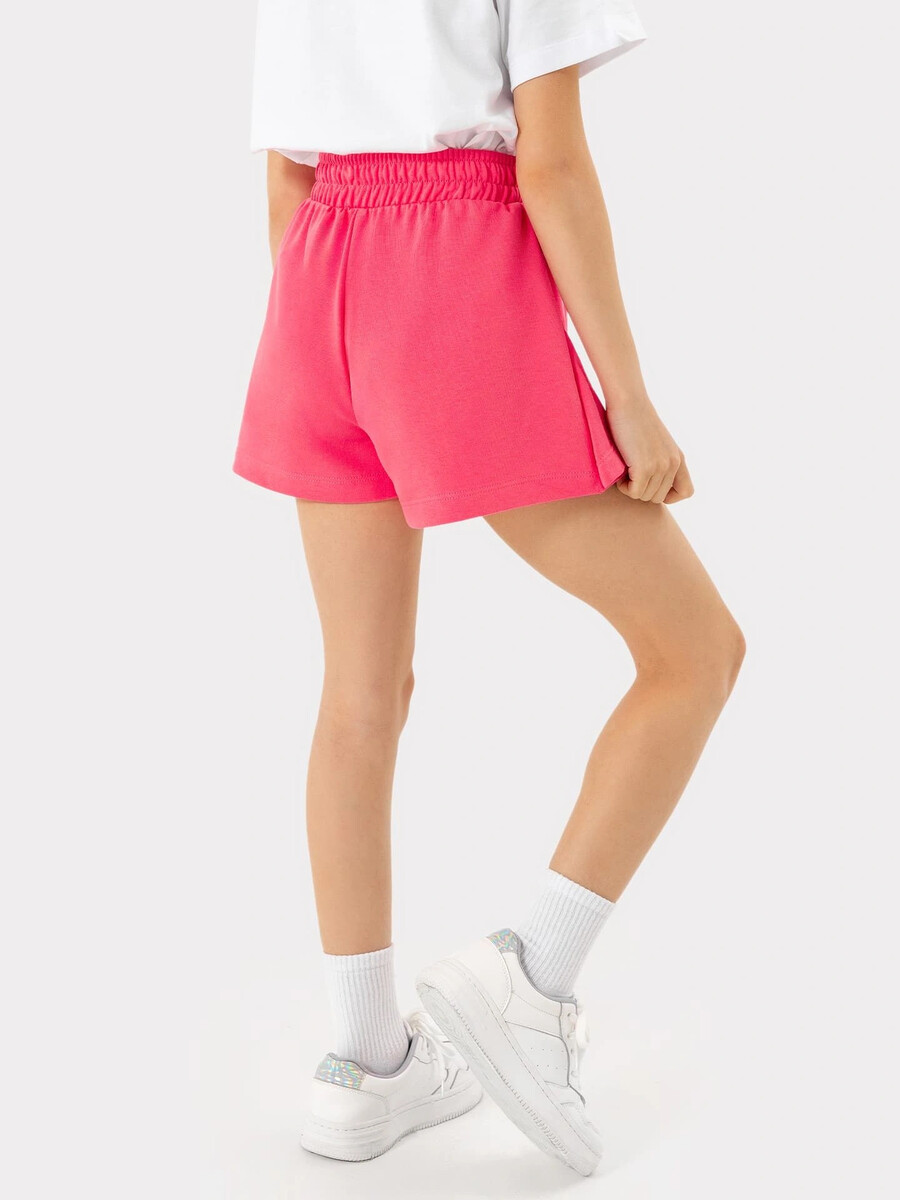 фото Шорты-юбка розового оттенка для девочек mark formelle