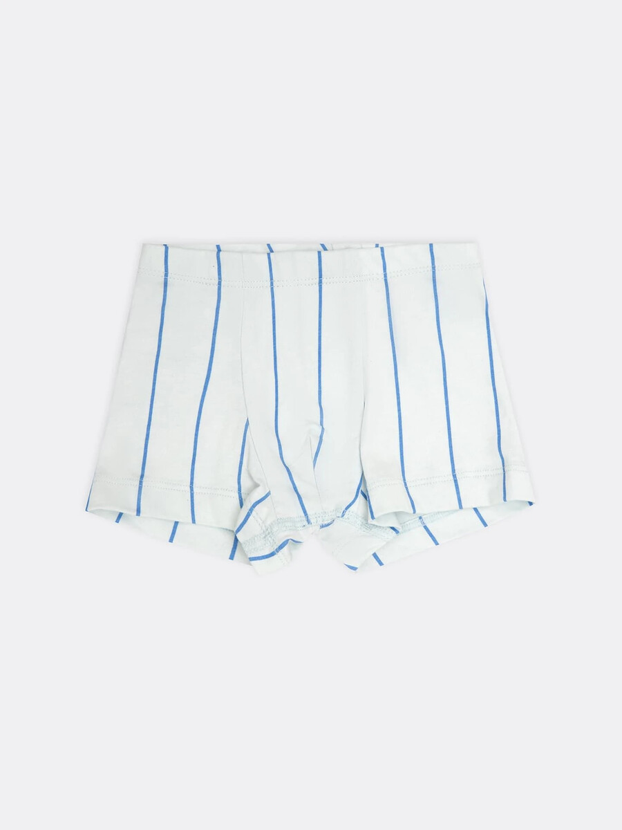 

Трусы-боксеры для мальчиков в расцветке, Полоска на сером