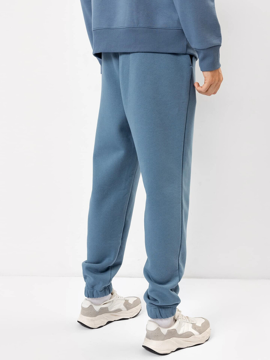 Утепленные свободные брюки-джоггеры в оттенке Mark Formelle, цвет турмалин 07626923 - фото 3