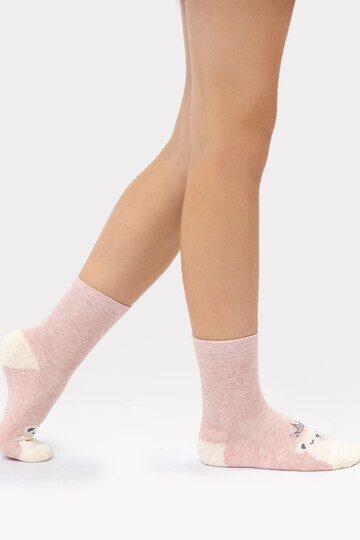 Детские носки с махровой стопой в расцве