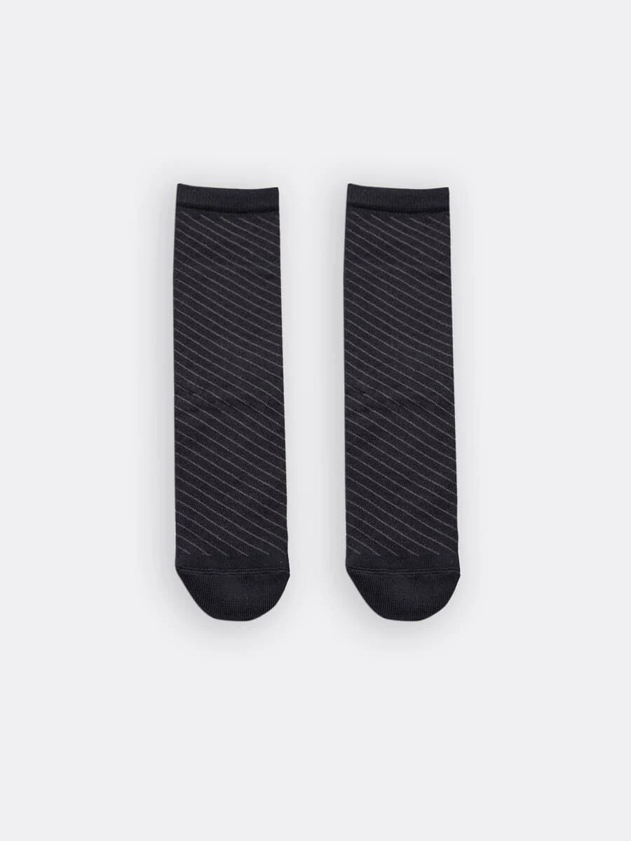 Детские носки в полоску Mark Formelle, цвет черный 07627389 - фото 2