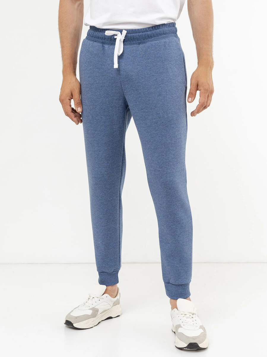 Утепленные мужские брюки в оттенке Mark Formelle, размер 46, цвет джинсовый меланж 5548g 07627627 - фото 2