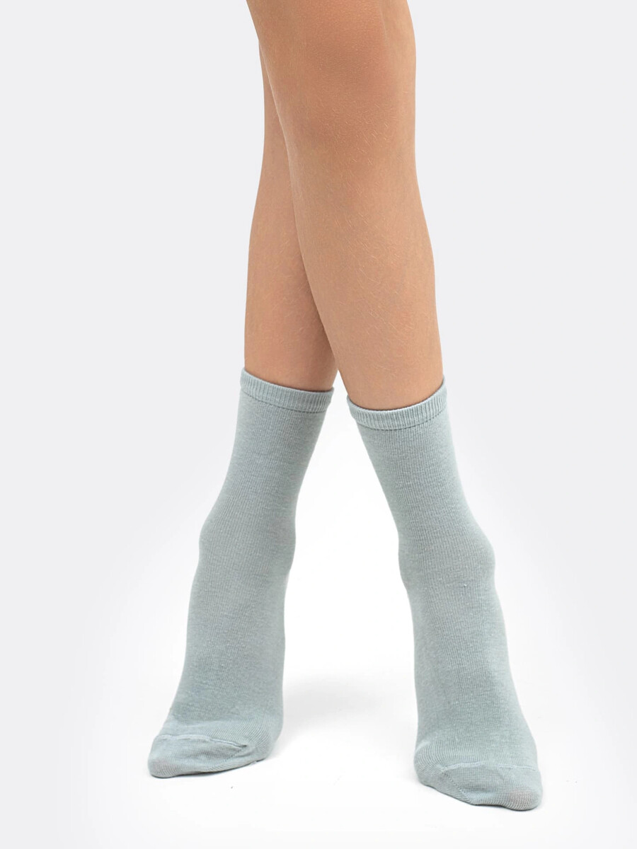 фото Детские высокие носки светло-оливкового цвета mark formelle