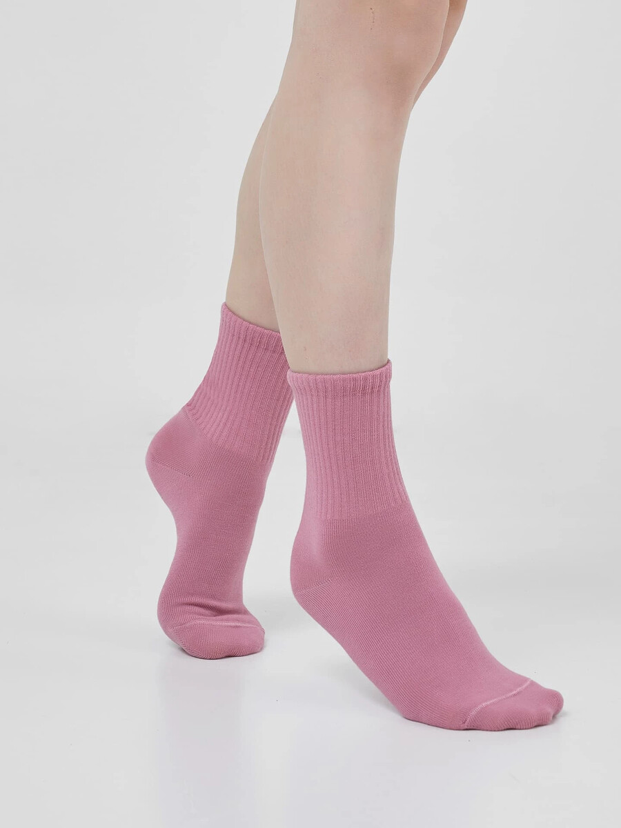фото Детские высокие носки пурпурного цвета mark formelle