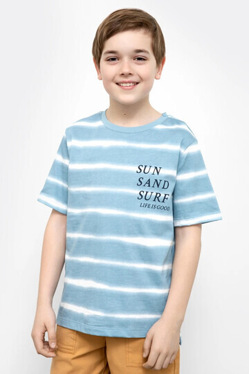 Хлопковая футболка для мальчиков